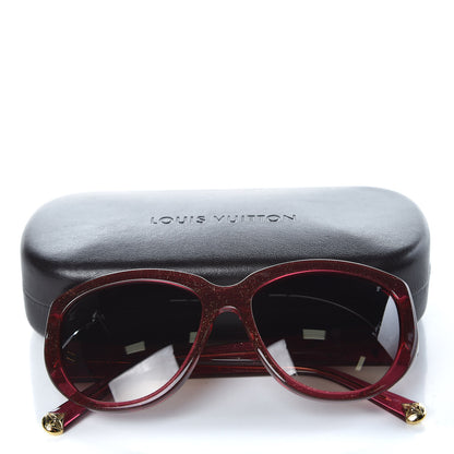 Louis Vuitton Obsession Cat Eye Sunglasses Z0626W Glitter Fuchsia 5 of 5