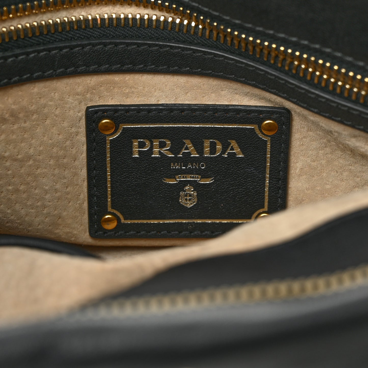 Soft Calf Shopping Satchel Black