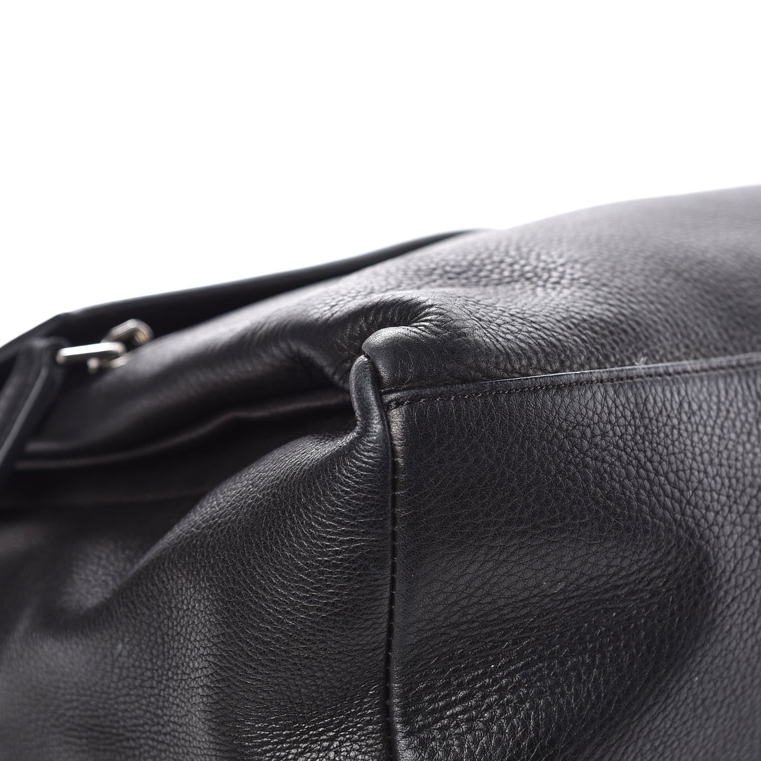 Givenchy Waxy Grained Calfskin Medium Pandora Pure Flap Bag Black 11 of 16