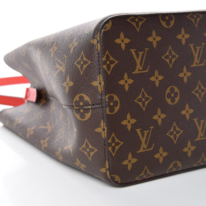 Louis Vuitton Monogram Neonoe MM Coquelicot 9 of 10