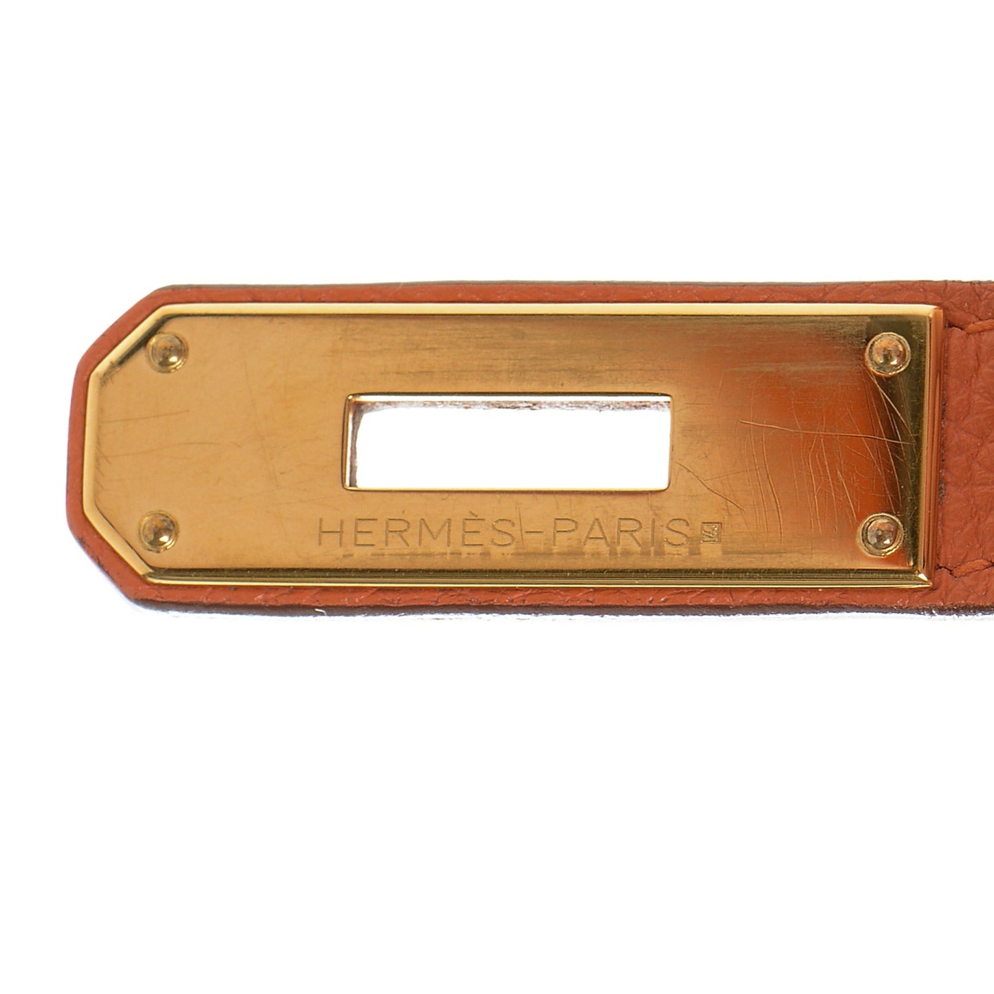 Togo Birkin 35 Orange