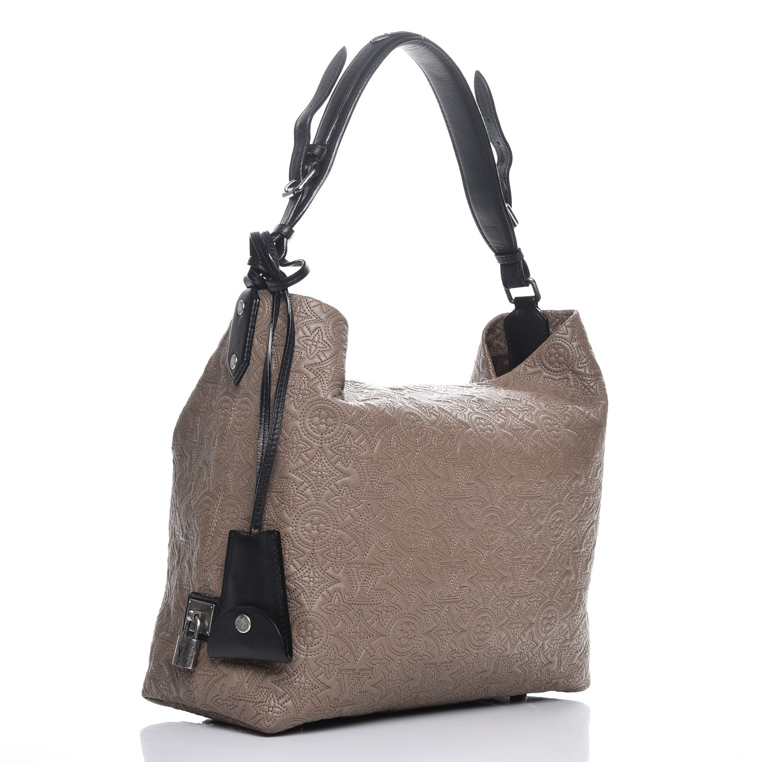 Louis Vuitton Monogram Lambskin Antheia Hobo PM Fumee 3 of 13