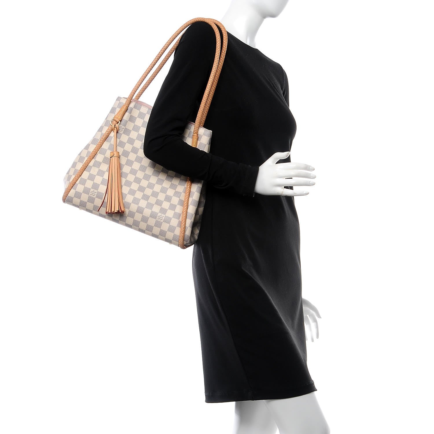 Louis Vuitton Damier Azur Propriano Rose Ballerine 2 of 17