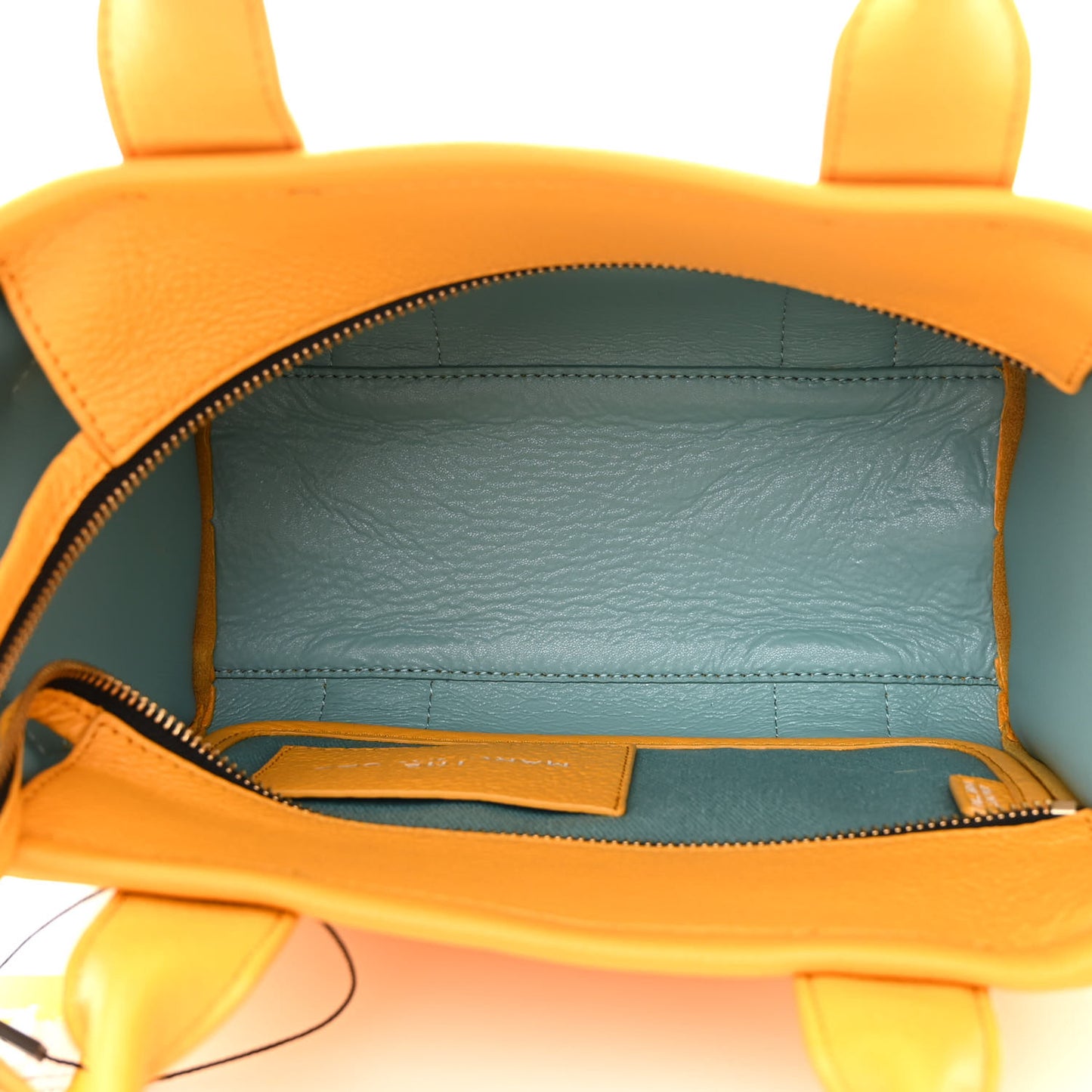 Grained Calfskin Small The Tote Bag Artisan Gold