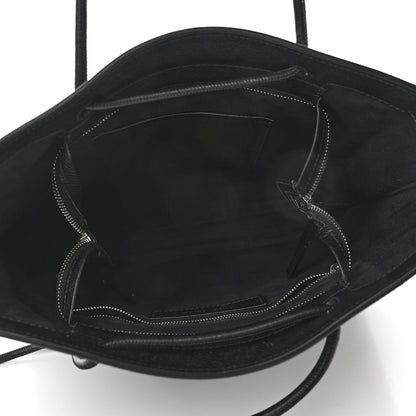 Balenciaga Calfskin Logo Small Shopping Black 7 of 12