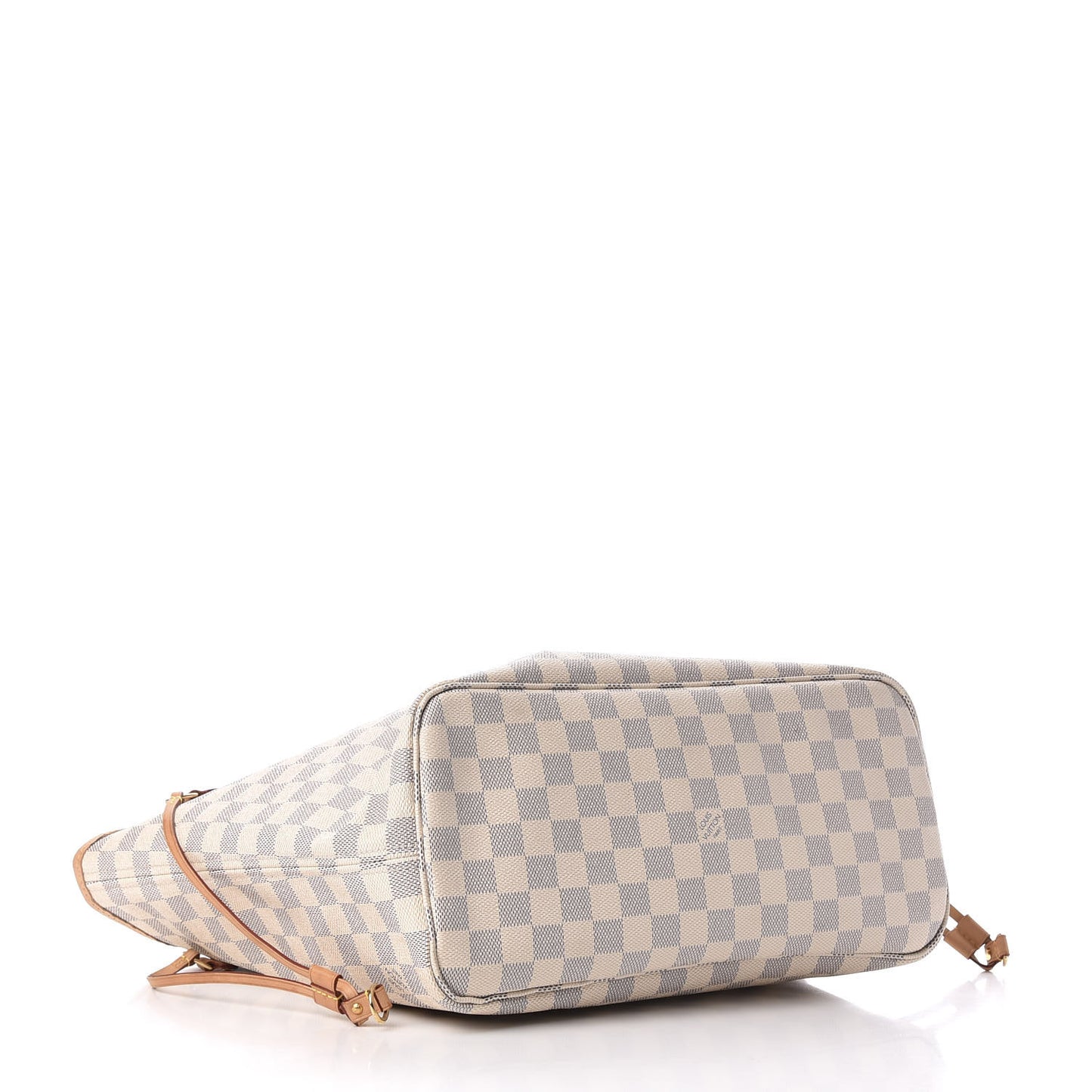 Damier Azur Neo Neverfull MM Rose Ballerine