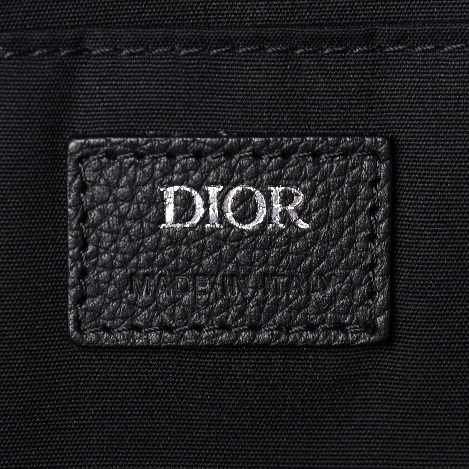 Christian Dior Oblique Calfskin Rider Backpack Black 6 of 8