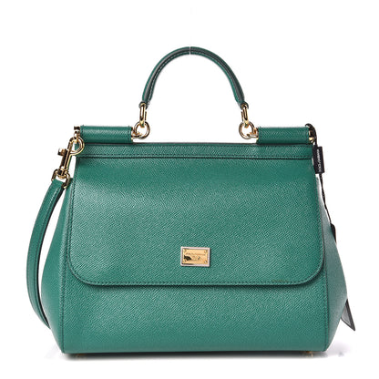 Dolce & Gabbana Dauphine Medium Miss Sicily Verde Muschio 1 of 9