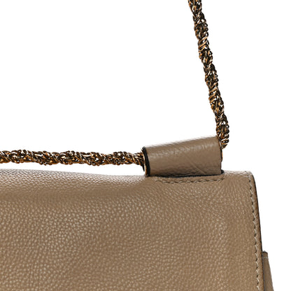 Chloe Goatskin Medium Elsie Shoulder Bag Dove 25 of 26