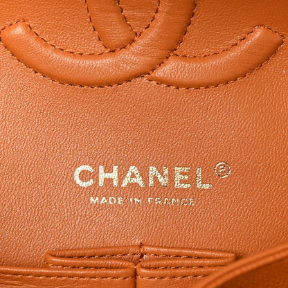 Chanel Caviar Quilted Medium Double Flap Light Brown 6 of 10