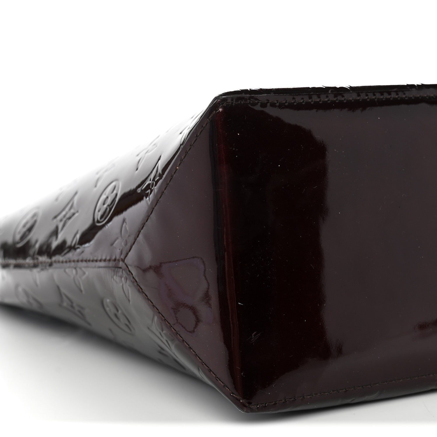 Louis Vuitton Vernis Wilshire MM Rouge Fauviste 8 of 10