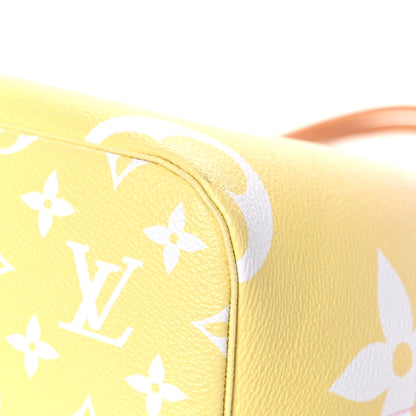 Louis Vuitton Monogram Giant By The Pool Neverfull MM Light Pink 8 of 23