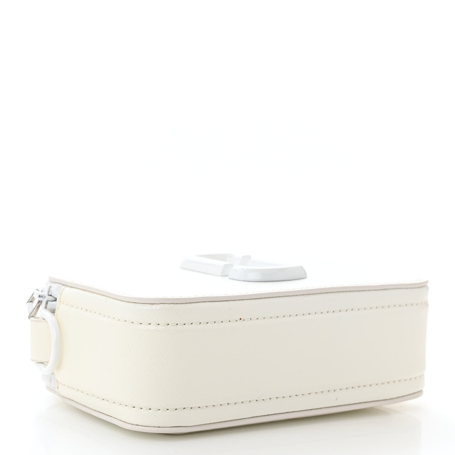 Marc Jacobs Saffiano Small Snapshot Camera Bag White 4 of 11
