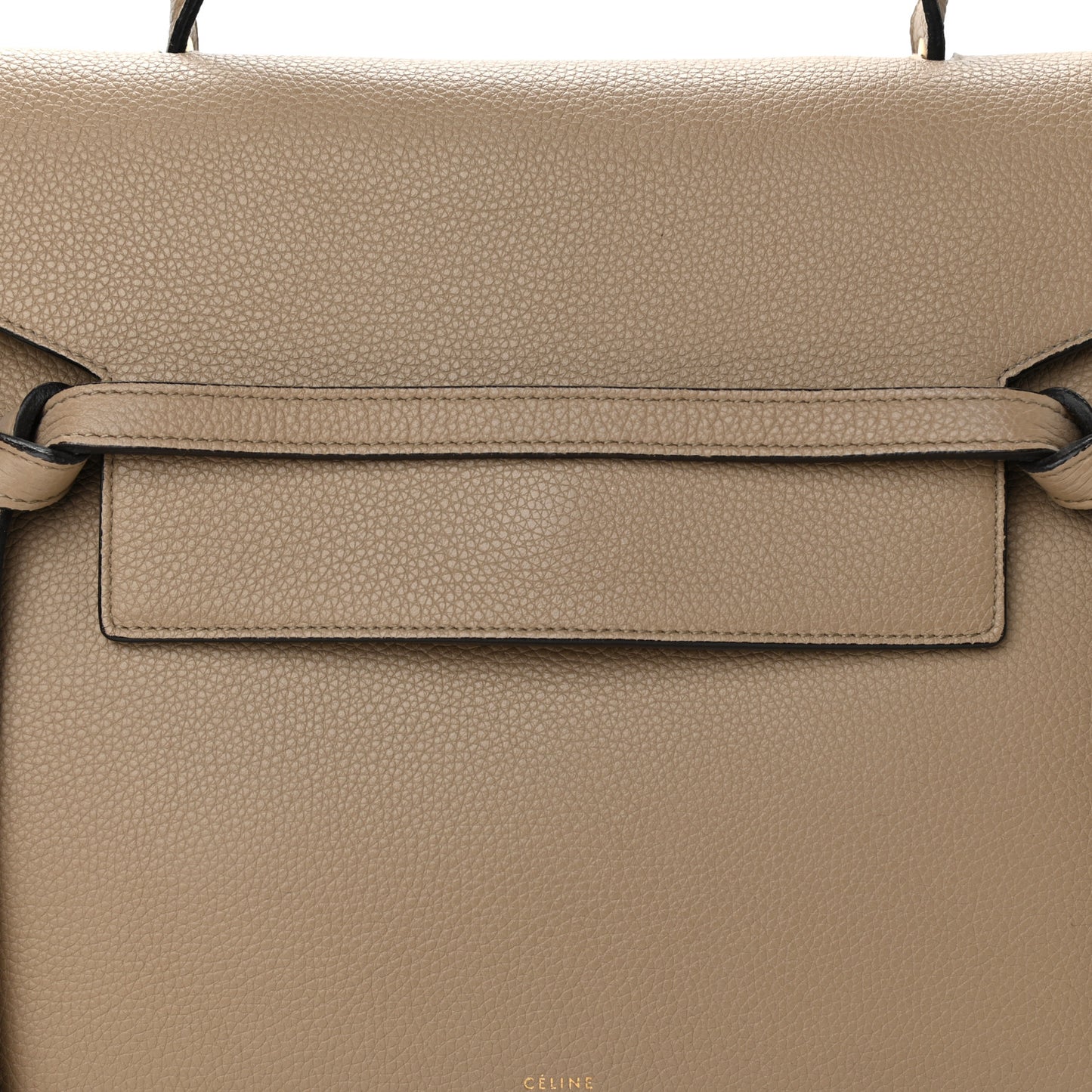 Grained Calfskin Mini Belt Bag Dune