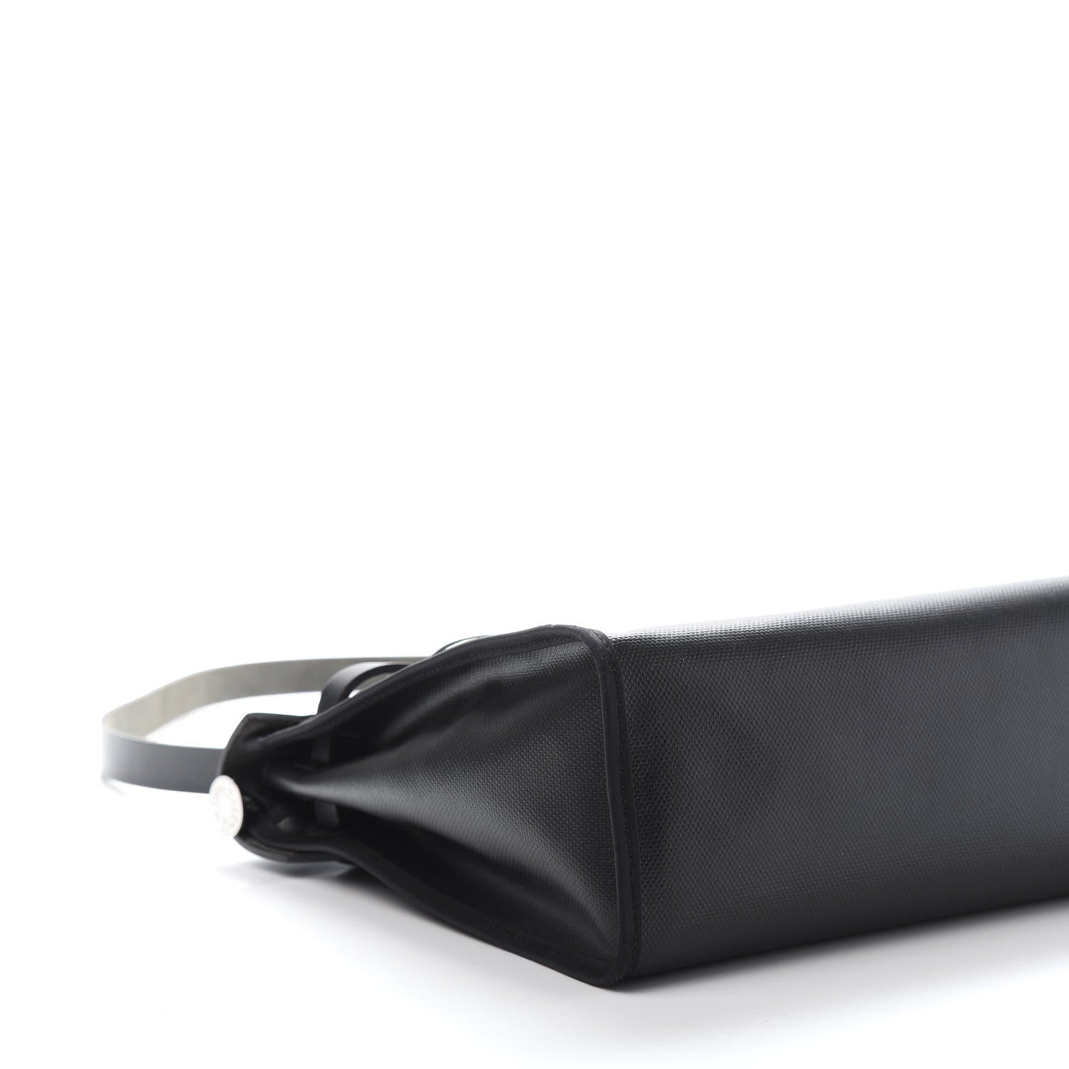 Hermes Toile H Berline Vache Hunter Herbag Zip PM 31 Black Ecru 7 of 14