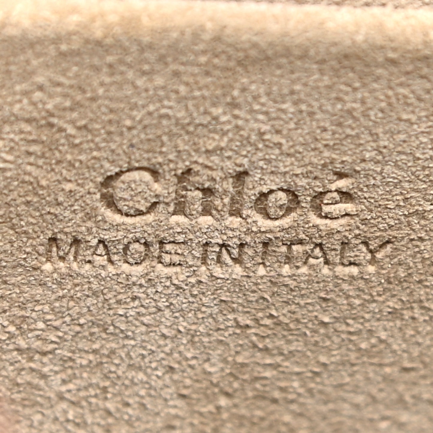 Calfskin Suede Medium Nile Bracelet Bag Motty Grey