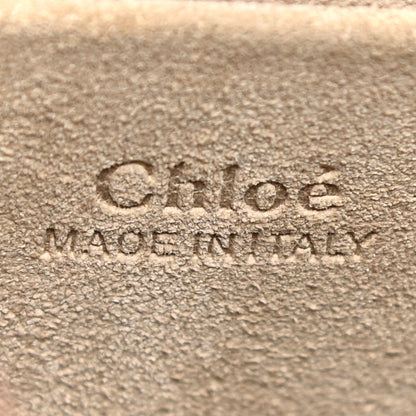 Chloe Calfskin Suede Medium Nile Bracelet Bag Motty Grey 6 of 12