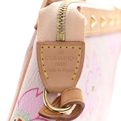 Louis Vuitton Monogram Cherry Blossom Pochette Accessories Pink 6 of 11