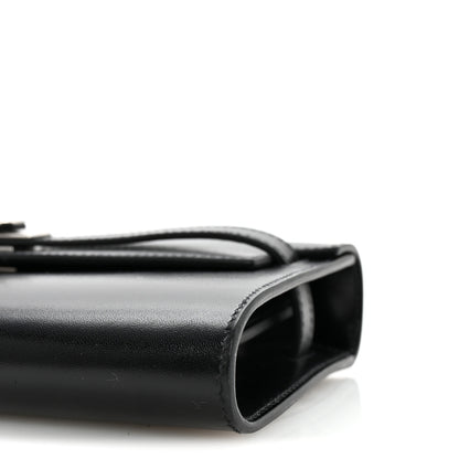 Hermes Box Kelly Wallet To Go Black 9 of 9