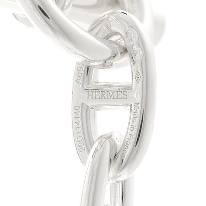 Hermes Sterling Silver GM Chaine D'Ancre Necklace 5 of 6