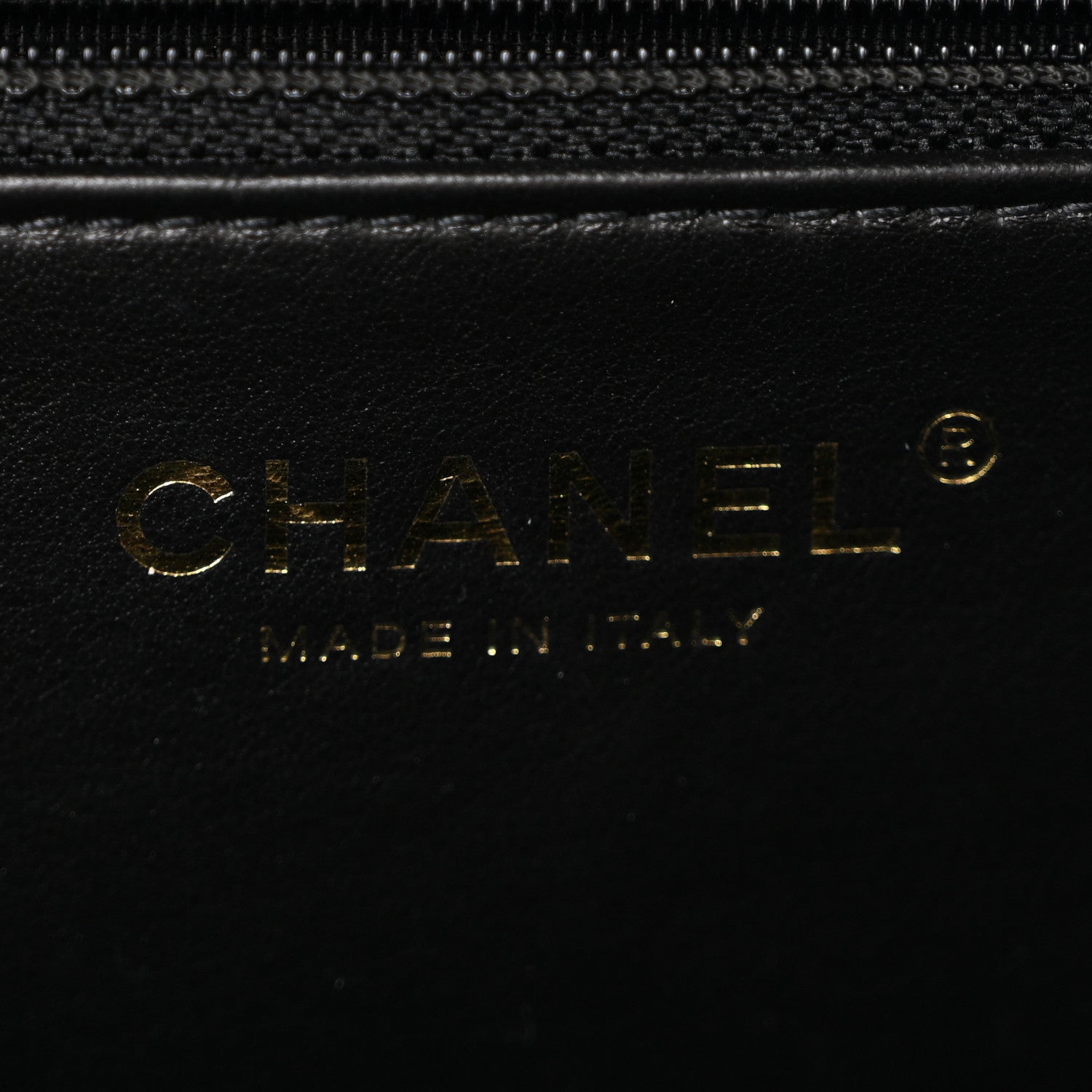 Chanel Caviar Quilted Large CC Filigree Vanity Case Beige Black 6 of 14
