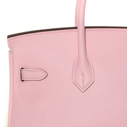 Hermes Swift Birkin 25 Rose Sakura 8 of 25