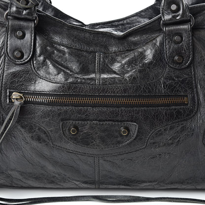 Balenciaga Agneau Classic Hardware Part Time Black 8 of 16