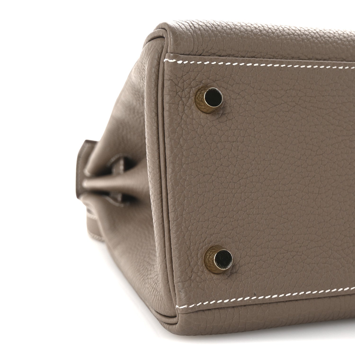 Hermes Togo Kelly Retourne 28 Etoupe 9 of 10