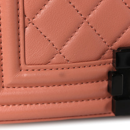 Chanel Calfskin Quilted Small Boy Flap Light Pink 11 of 12