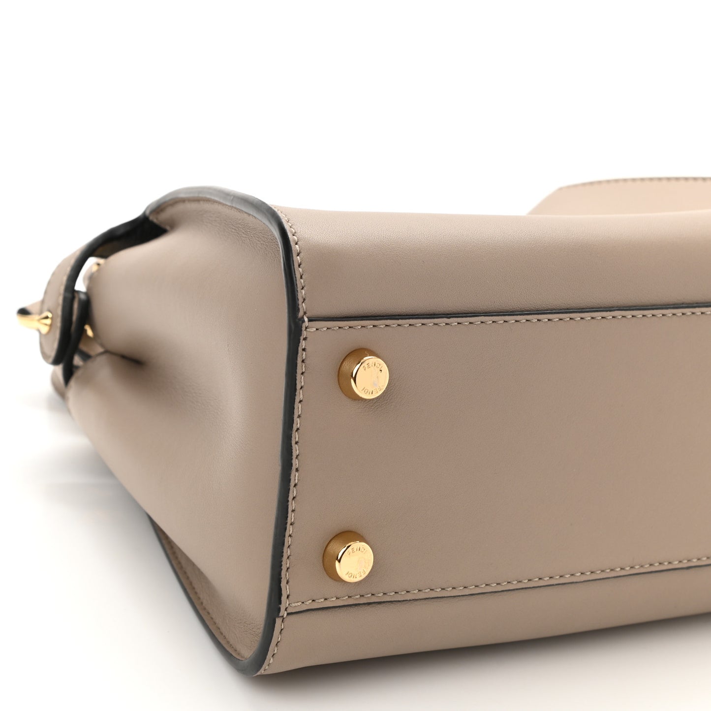 Vitello Tahiti Burro Medium Peekaboo Iconic Essentially Satchel Tortora Black