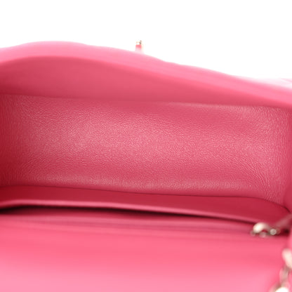 Chanel Lambskin Quilted Mini Square Flap Pink 5 of 10