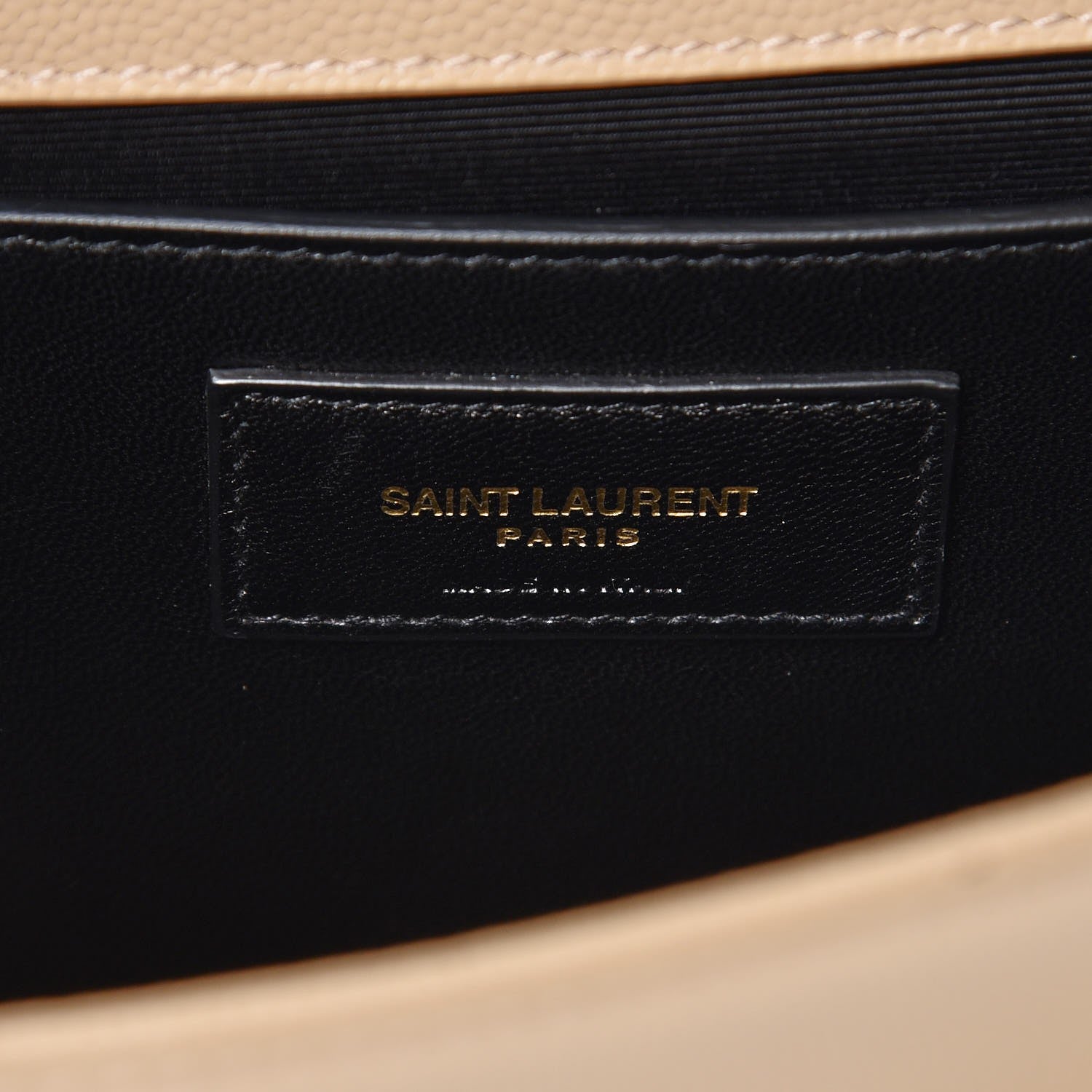 Saint Laurent Grain De Poudre Small Monogram Kate Satchel Nude Powder 7 of 9
