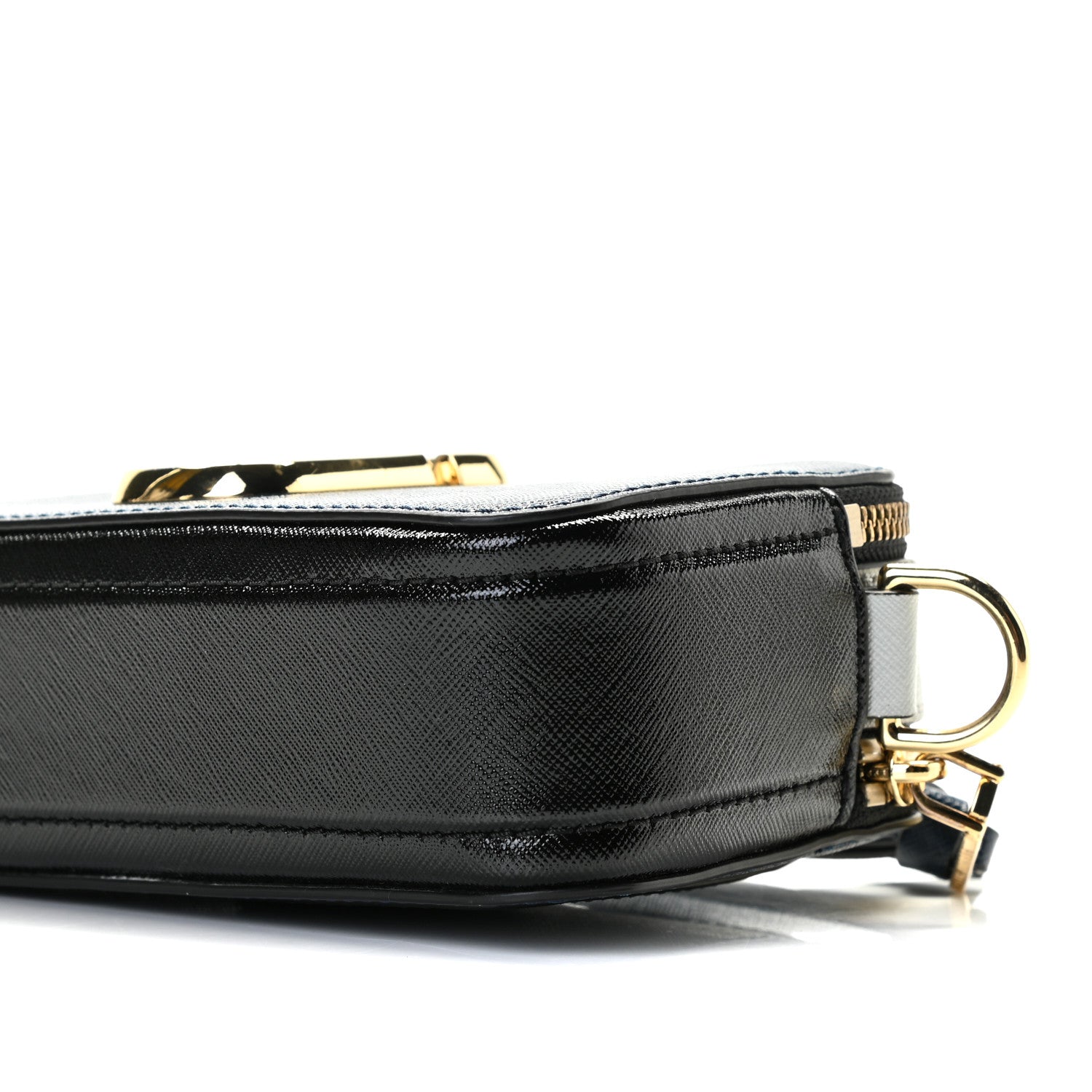 Marc Jacobs Saffiano Small Snapshot Camera Bag Blue Sea 7 of 8