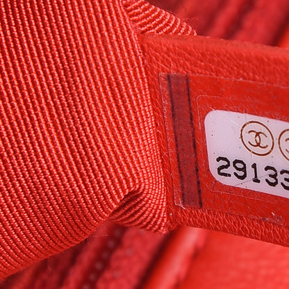 Chanel Jersey Lambskin Quilted Medium 19 Flap Red 8 of 10