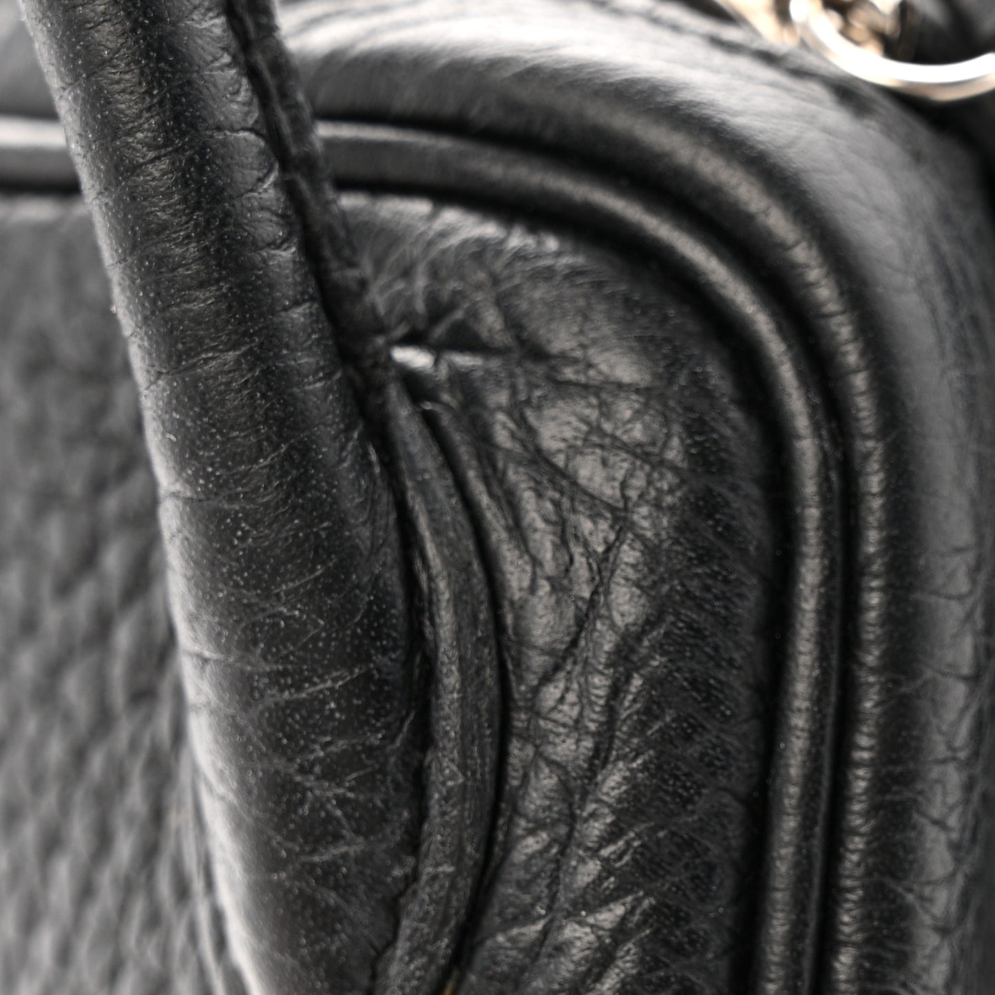Taurillon Clemence Mini Lindy 20 Black