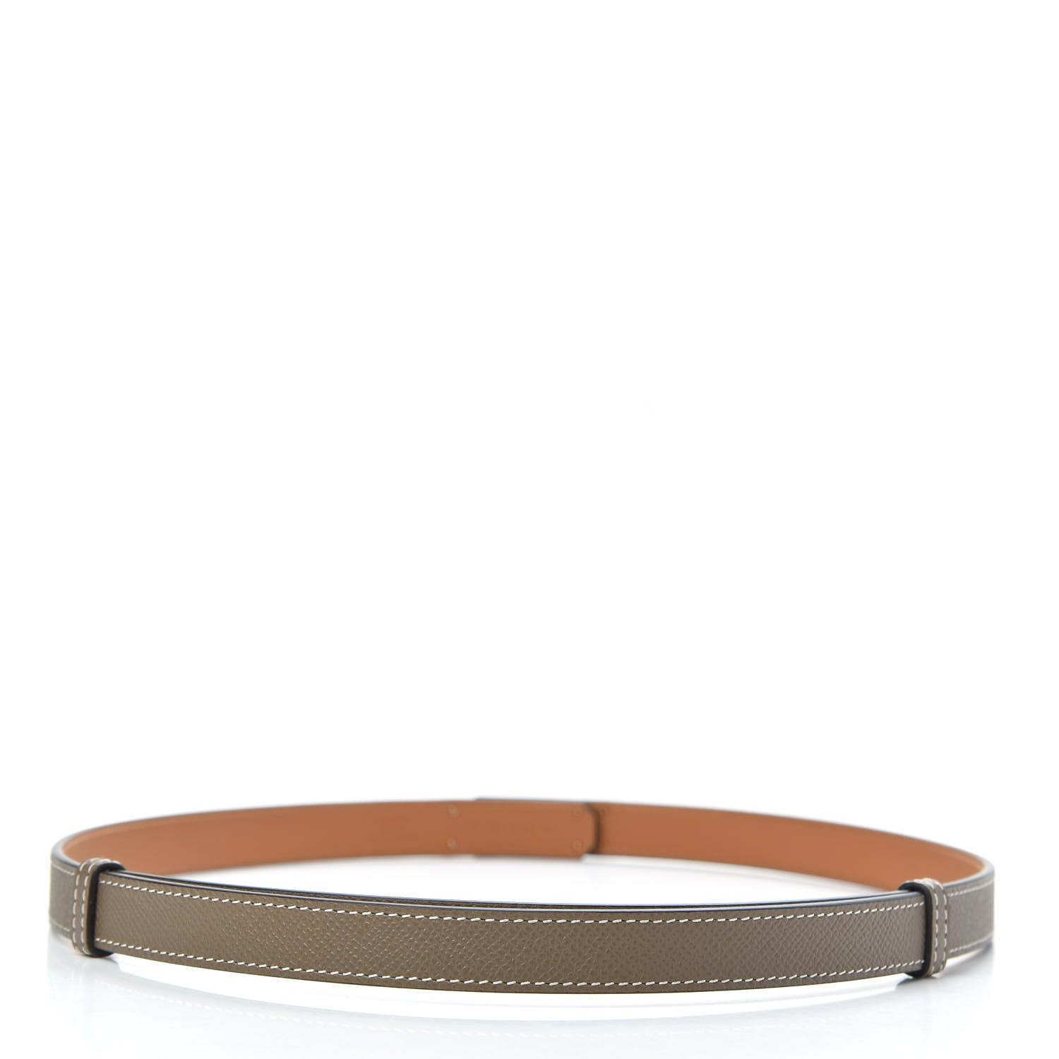 Hermes Epsom Kelly Belt Etoupe 2 of 4