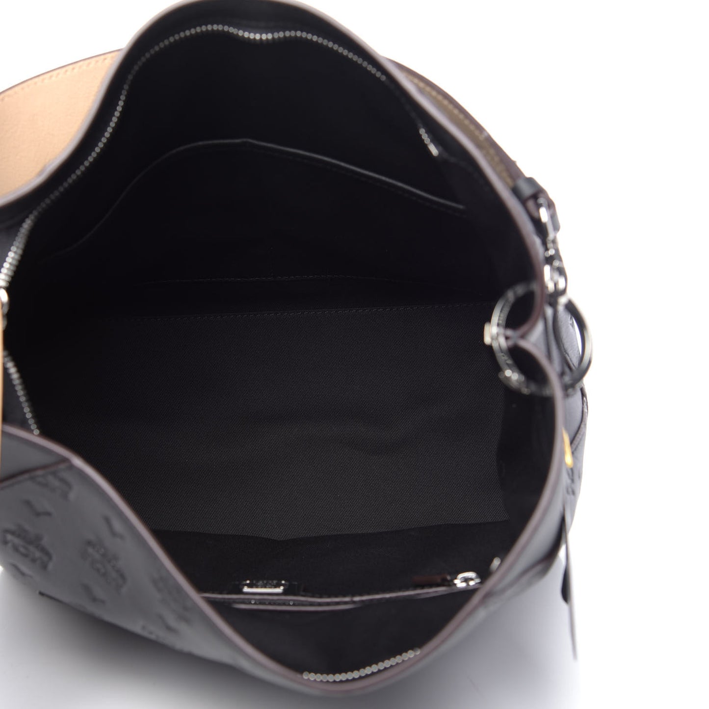Calfskin Ottomar Medium Klara Hobo Black
