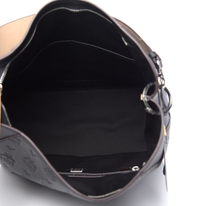 MCM Calfskin Ottomar Medium Klara Hobo Black 5 of 11