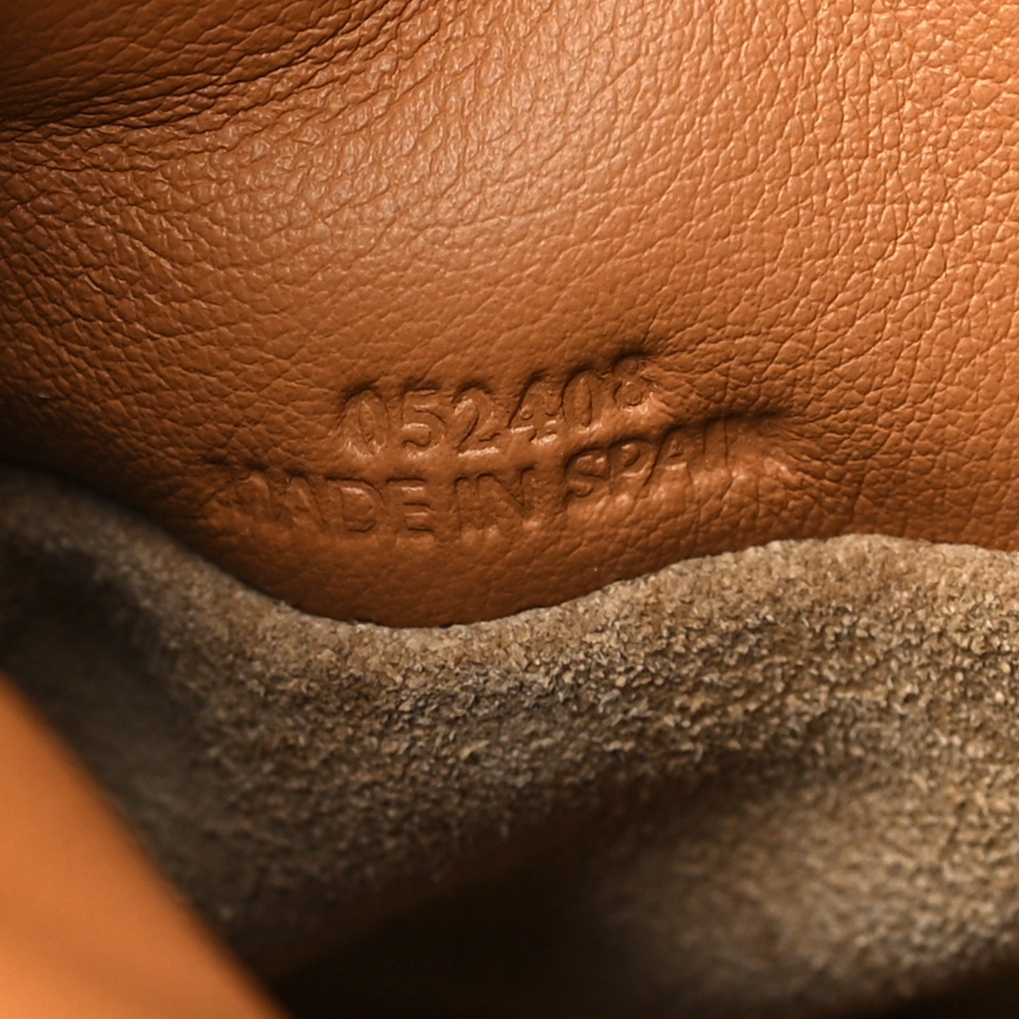 Calfskin Mini Flamenco Knot Clutch Warm Desert