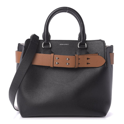 Burberry Soft Grain Calfskin Small Belt Bag Black 1 of 11
