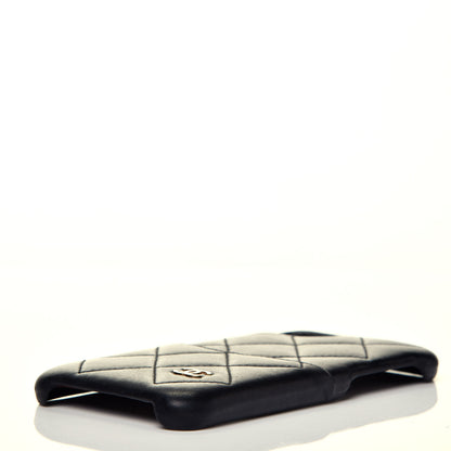 Chanel Lambskin Quilted iPhone 7/8 Coco Tech Case Black 4 of 7