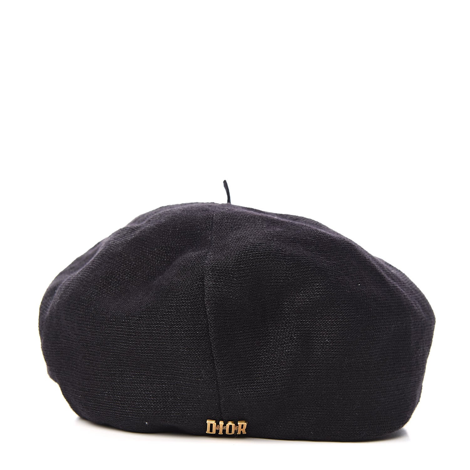 Christian Dior Technical Fabric Etoile Beret Black 3 of 6