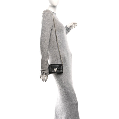 Christian Dior Lambskin Baby Diorama Flap Bag Black 2 of 9