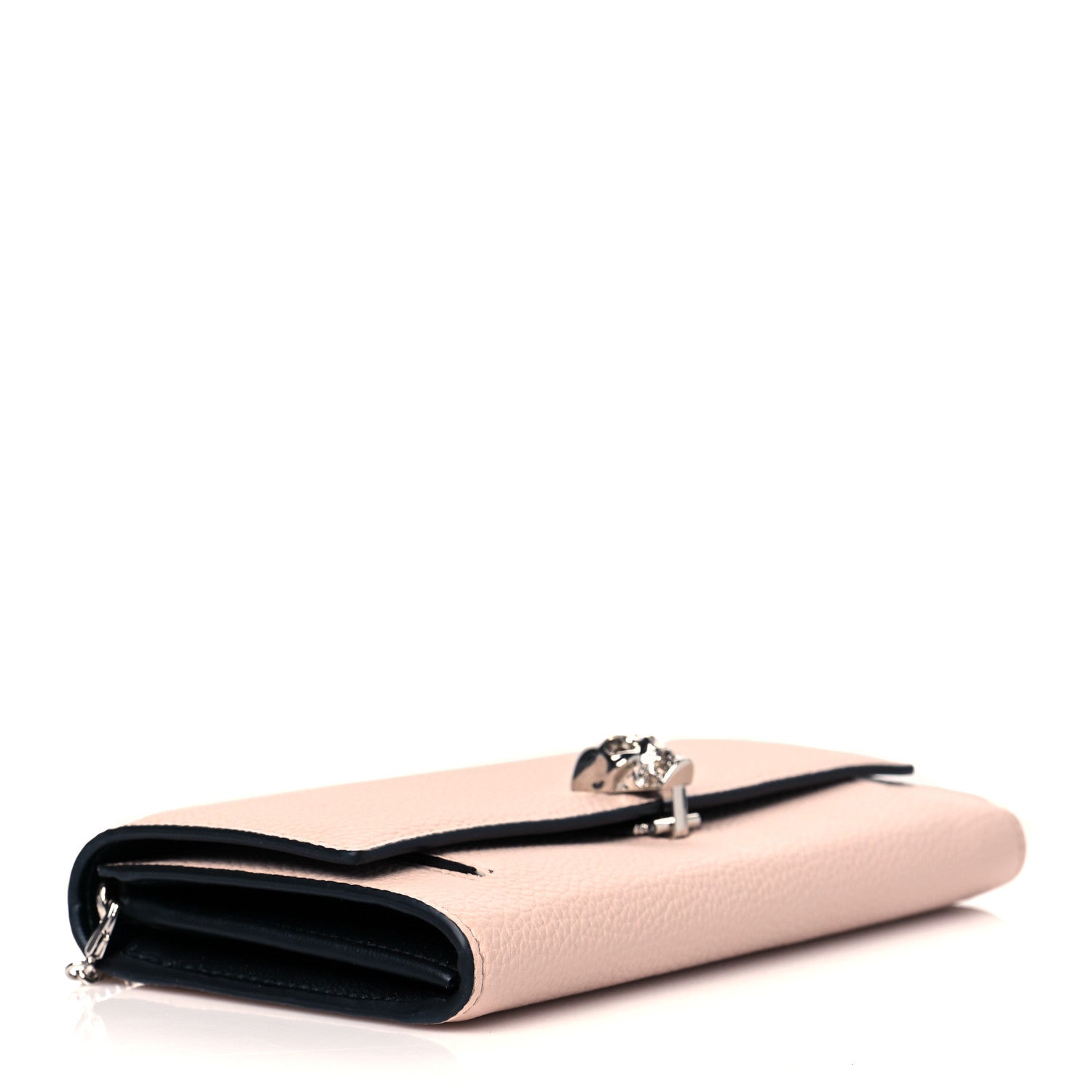 Alexander McQueen Pebbled Calfskin Skull Wallet on Chain Teint 4 of 9
