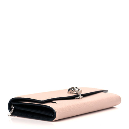 Alexander McQueen Pebbled Calfskin Skull Wallet on Chain Teint 4 of 9