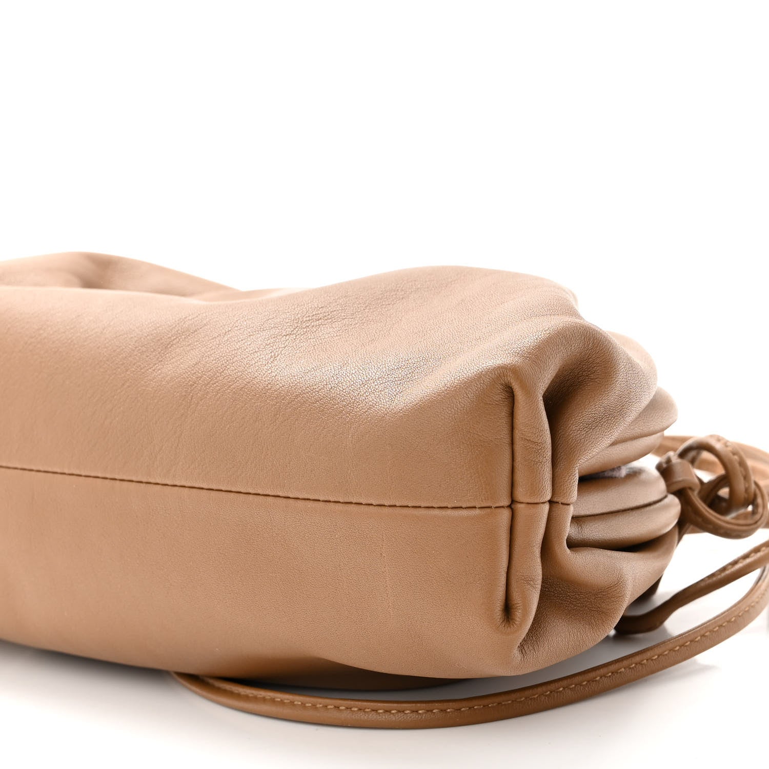 Bottega Veneta Butter Calfskin The Mini Pouch Cammello 9 of 9