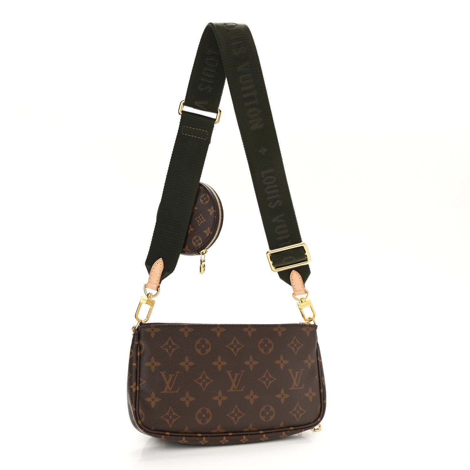 Louis Vuitton Monogram Multi Pochette Accessories Kaki 3 of 11