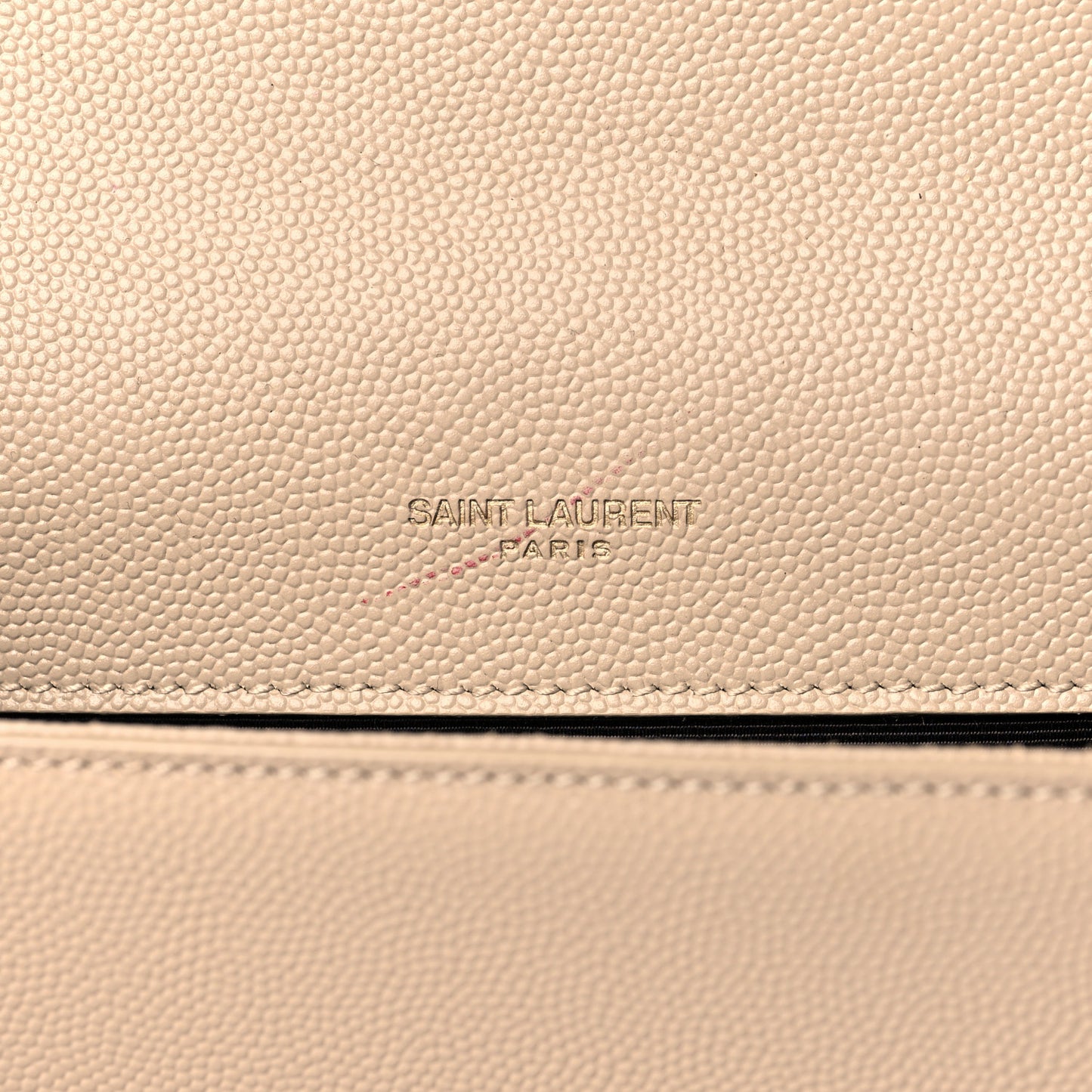 Grain De Poudre Medium Monogram Kate Satchel Dark Beige