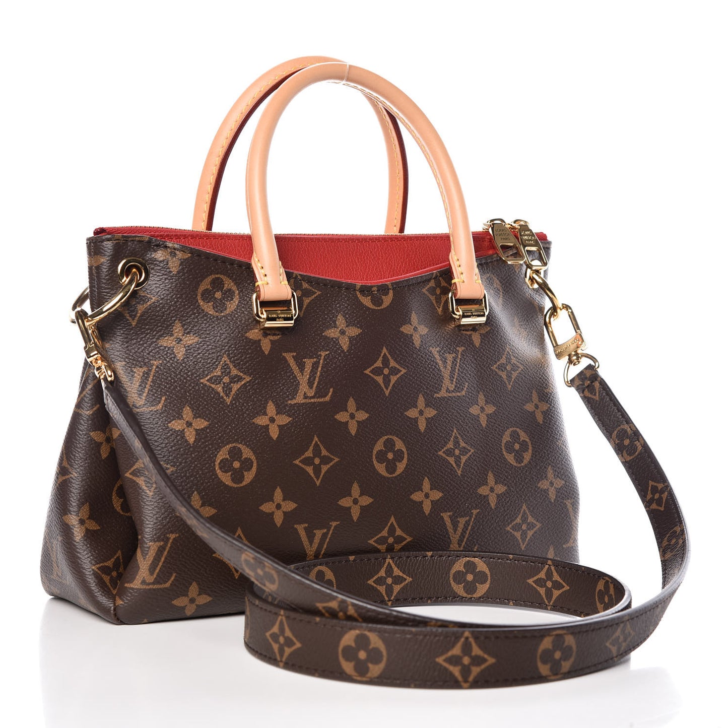 Monogram Pallas BB Cherry