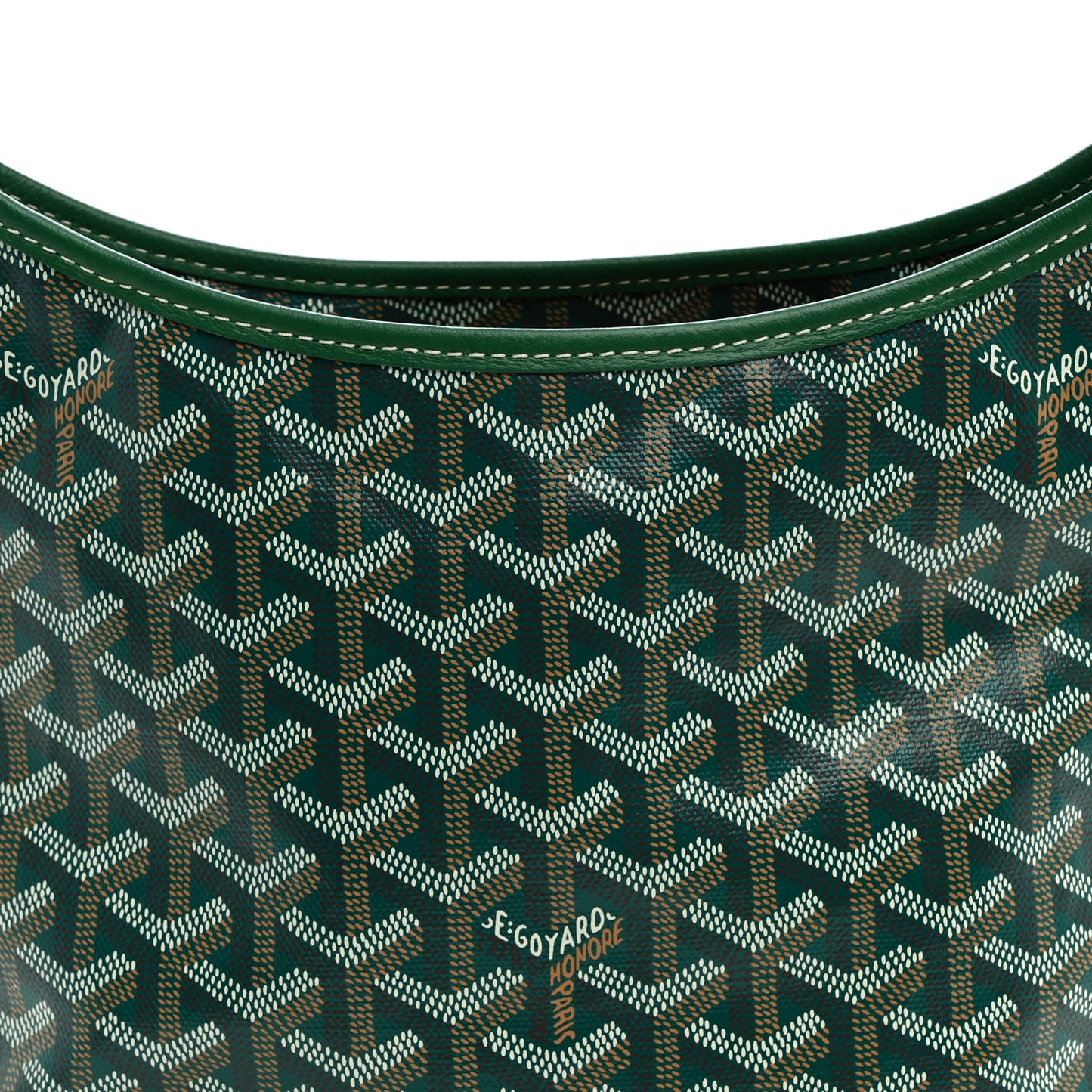 Goyardine Boheme Hobo Mini Green
